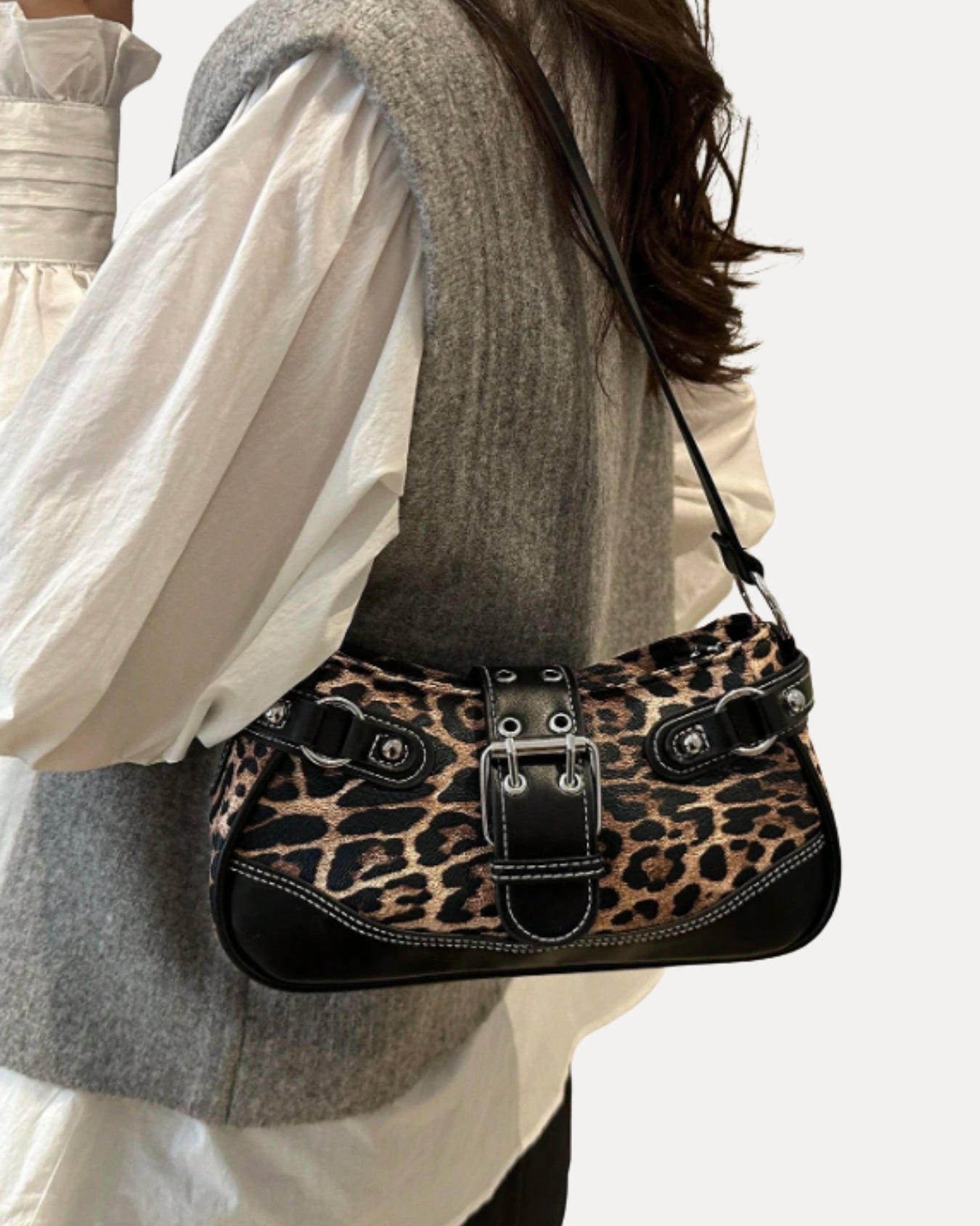Buckle Shoulder Bag