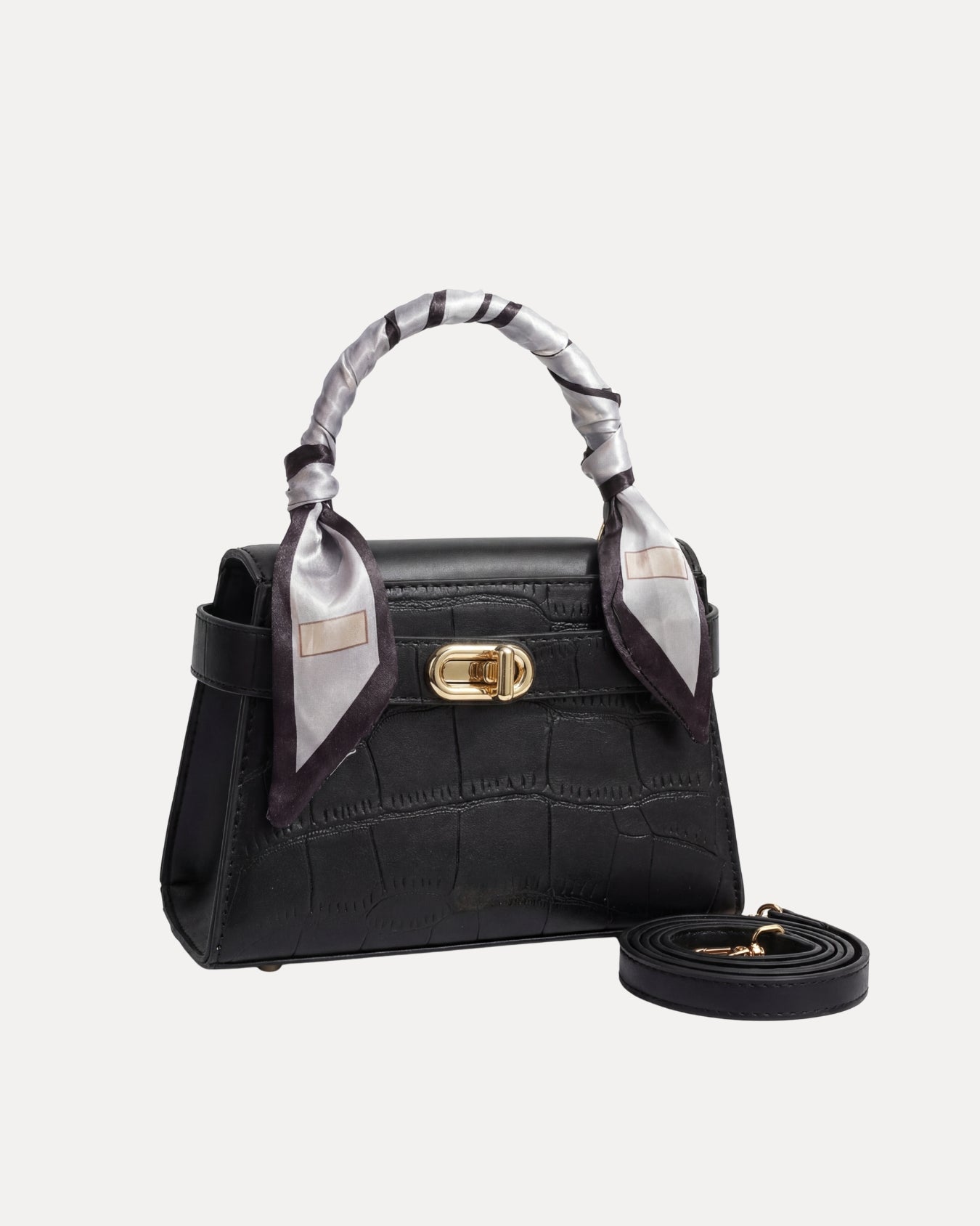 Silk Handle Mini Bag