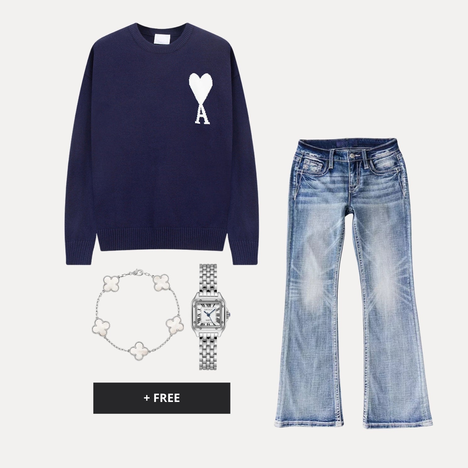 VIRAL OUTFIT - Ocean Heart