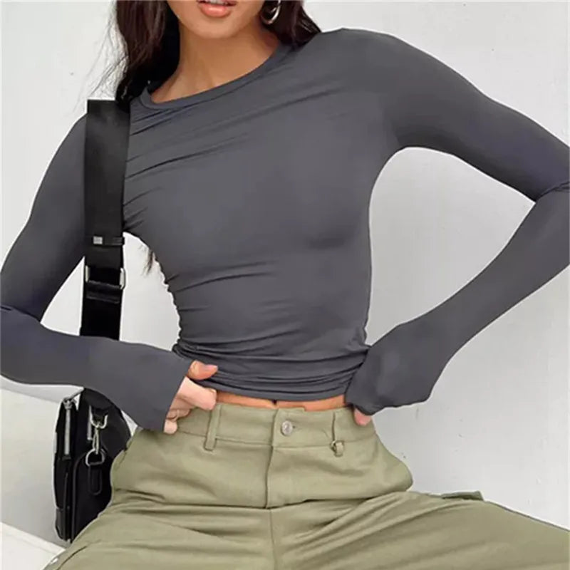 Casual Slim Fit Long Sleeve